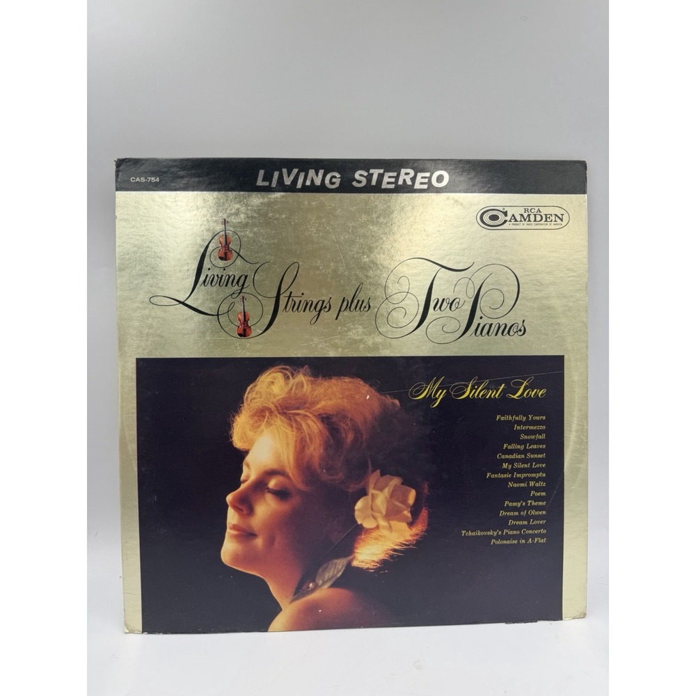 Living Strings Plus Two Pianos My Silent Love Vinyl LP Record